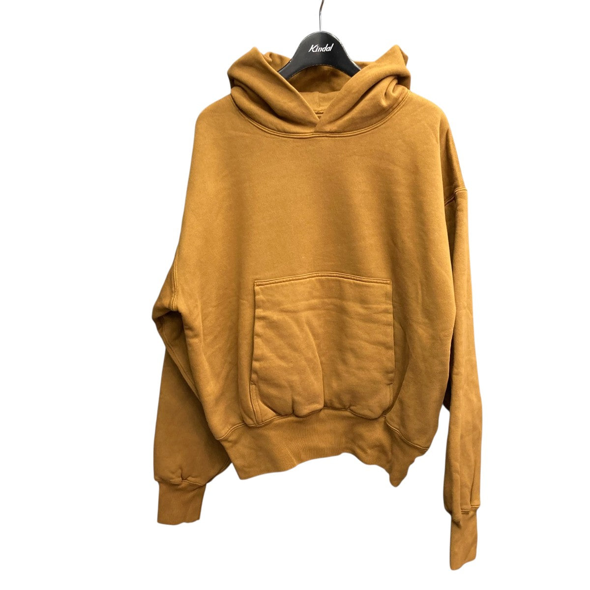 YEEZY ダブルレイヤードパーカープルオーバーフーディーS/701377-07 S 