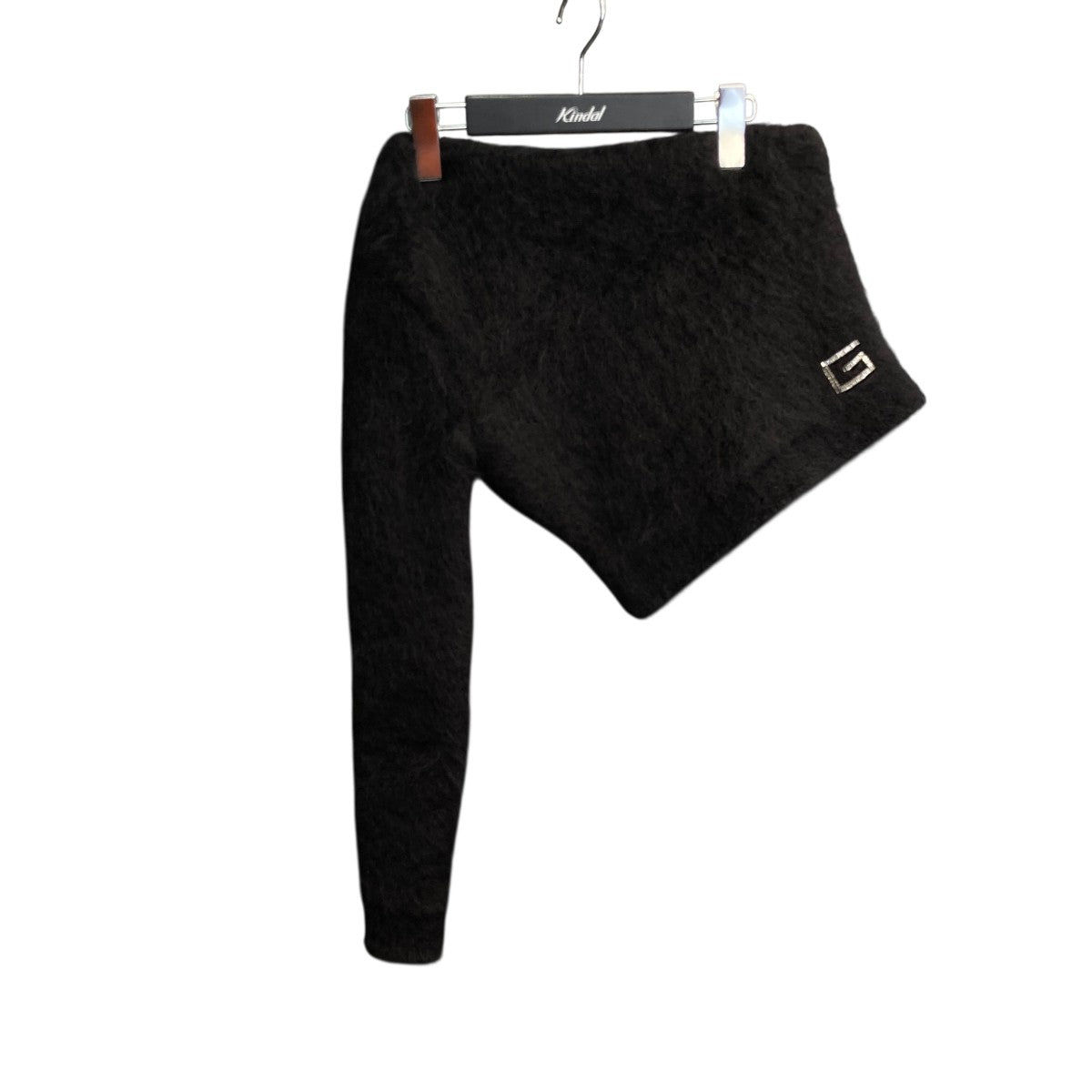 GUCCI(グッチ) 23AWMohair blend one shoulder topモヘヤワン