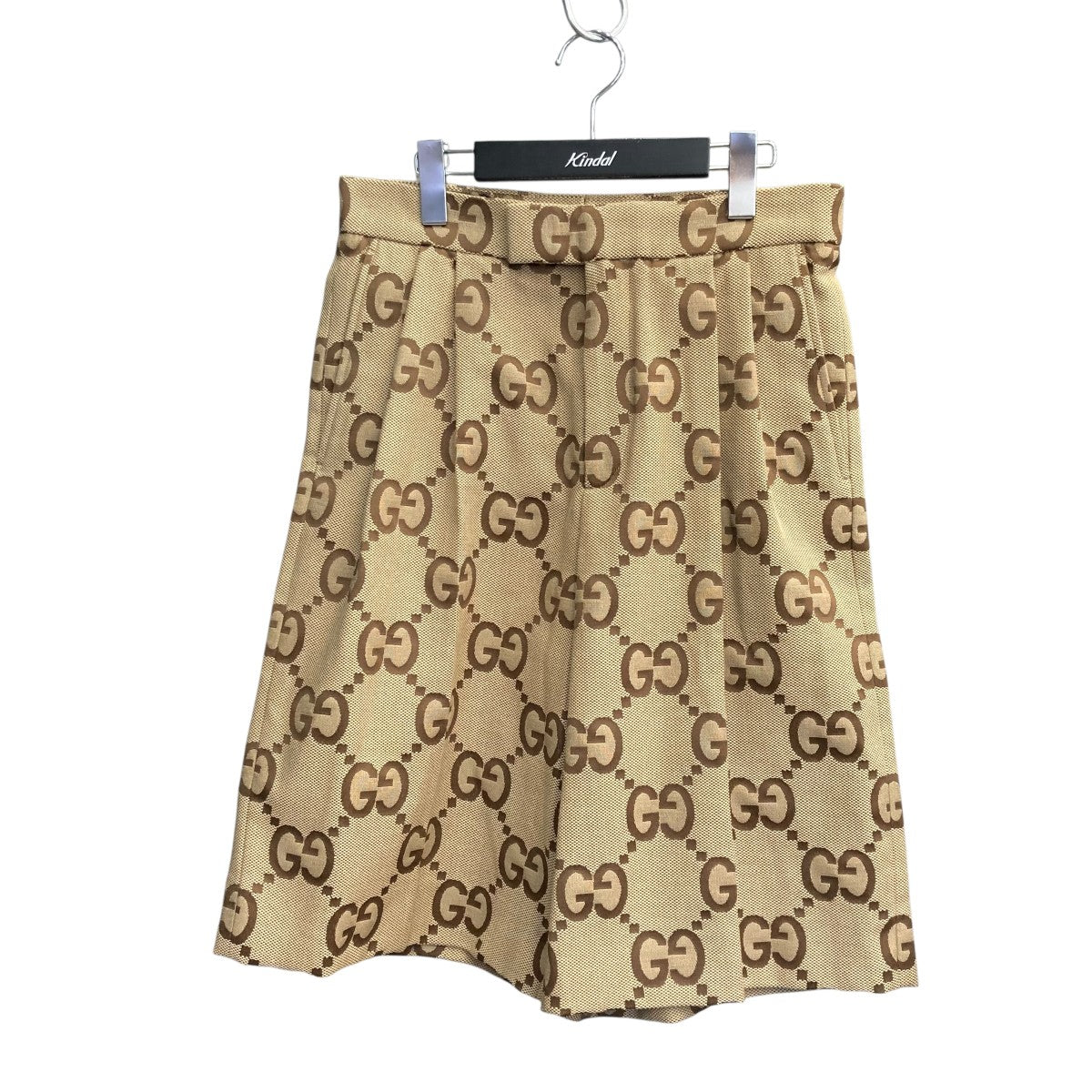 GUCCI ボタニカル フローラルペイント ハーフパンツ 38 GUCCI(グッチ) ハーフパンツ673181 673181 ベージュ サイズ 46
