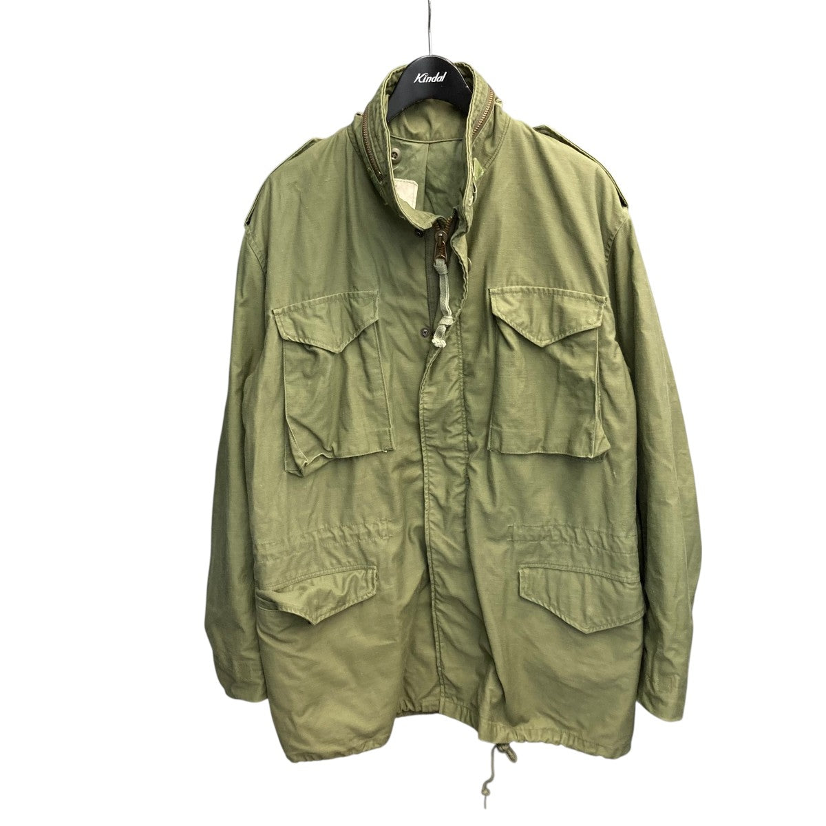 M-65 schott ショット　ミリタリージャケット　グリーン　古着　XL Maden 軍事 M65 フィールドジャケット男性用グリーン