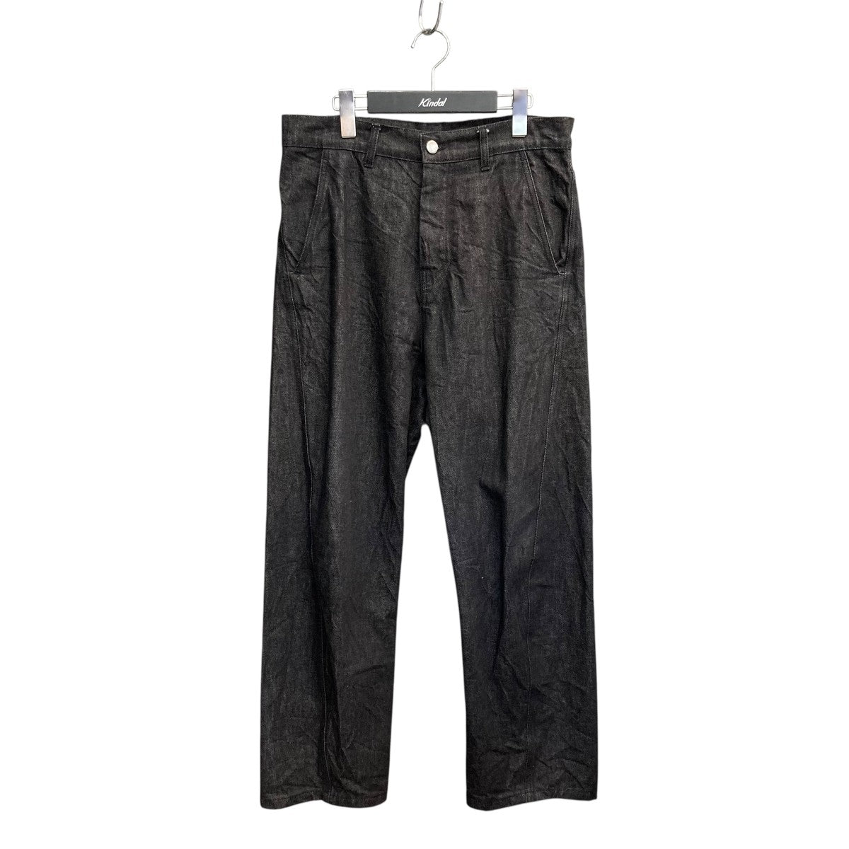 OAMC デニムパンツ 中古・古着通販】OAMC (オーエーエムシー) WINDSOR PANT BLACK サイズ