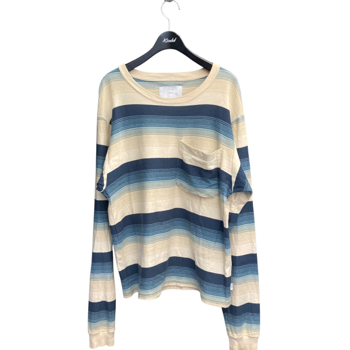 新品SUGARHILL MULTI STRIPE COTTON KNIT TEE SUGARHILL(シュガーヒル)のMULTI STRIPE COTTON KNIT TEE BLACK