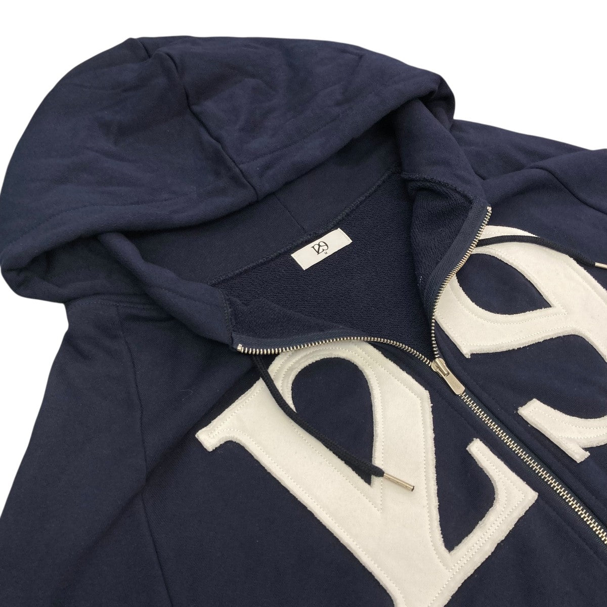 ILLIGO LOGO PATCH HOODIE ZIP-UPジップパーカー 古着・中古-2枚目のアイテム画像