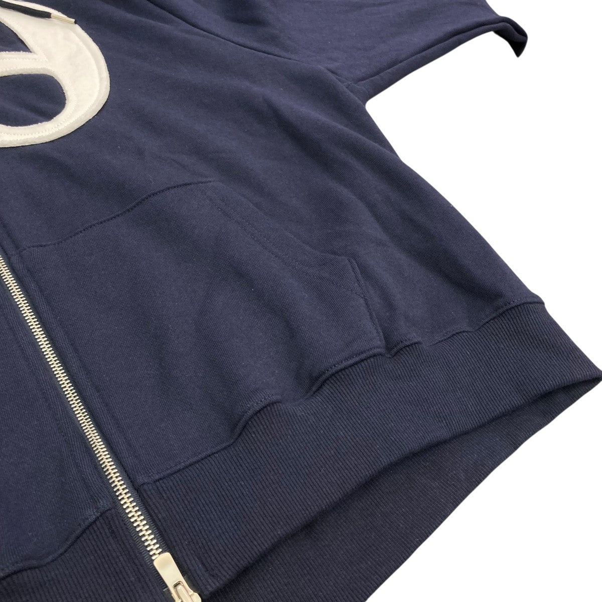 ILLIGO LOGO PATCH HOODIE ZIP-UPジップパーカー 古着・中古-4枚目のアイテム画像