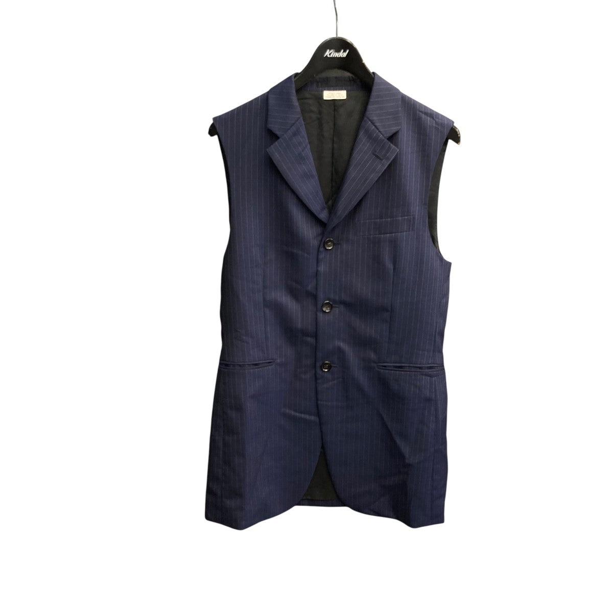 COMME des GARÇONS HOMME PLUS ネイビー ベスト M COMME des GARÇONS HOMME PLUS ベスト