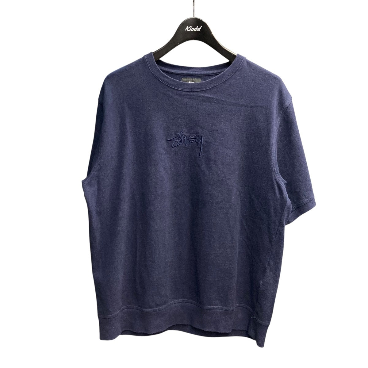 stussy(ステューシー) クルーネックTシャツ ネイビー サイズ M