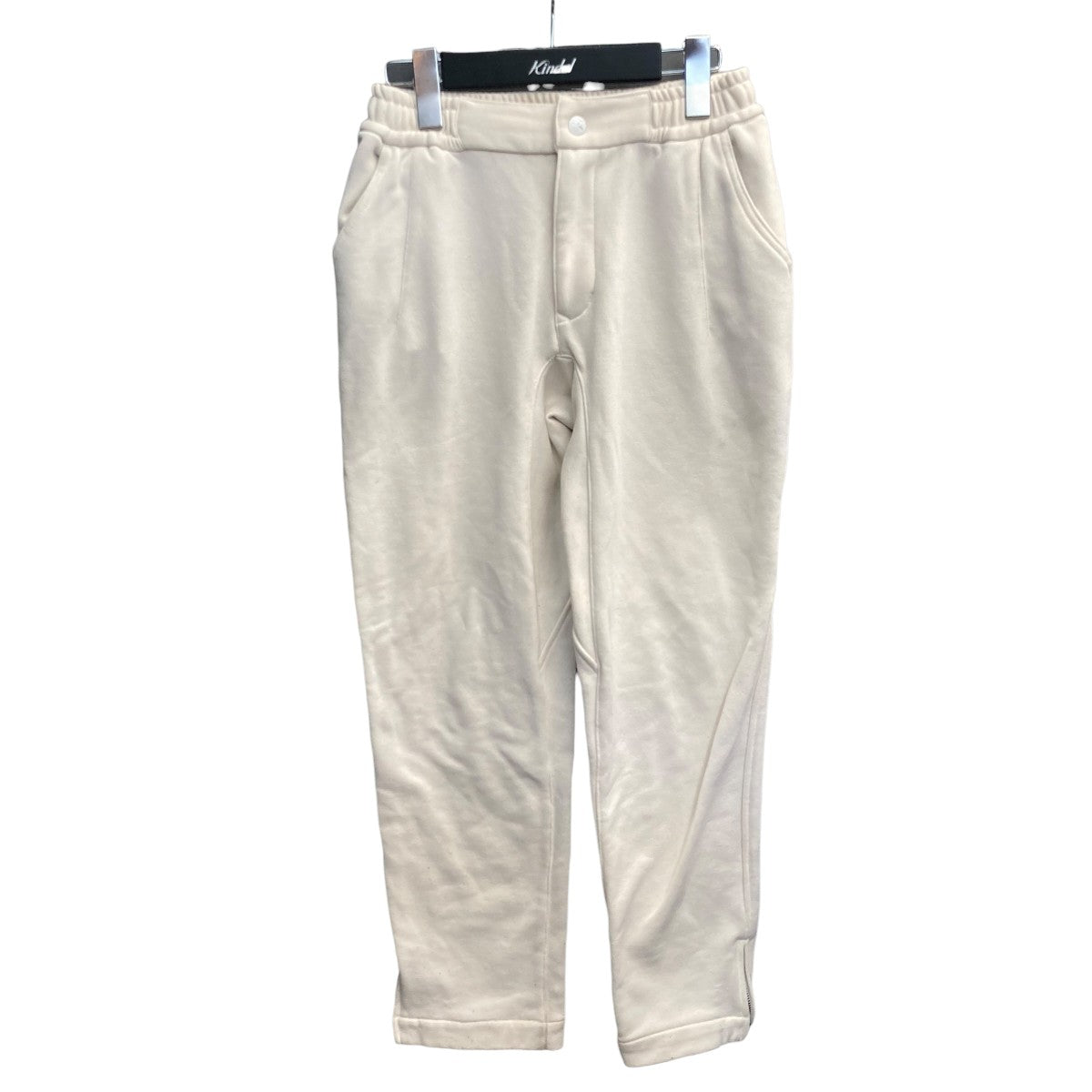 ホワイトマウンテニアリング 21AW ロゴ スウェットパンツ GARMENT DYE SWEAT PANTS（ガーメントダイスウェットパンツ