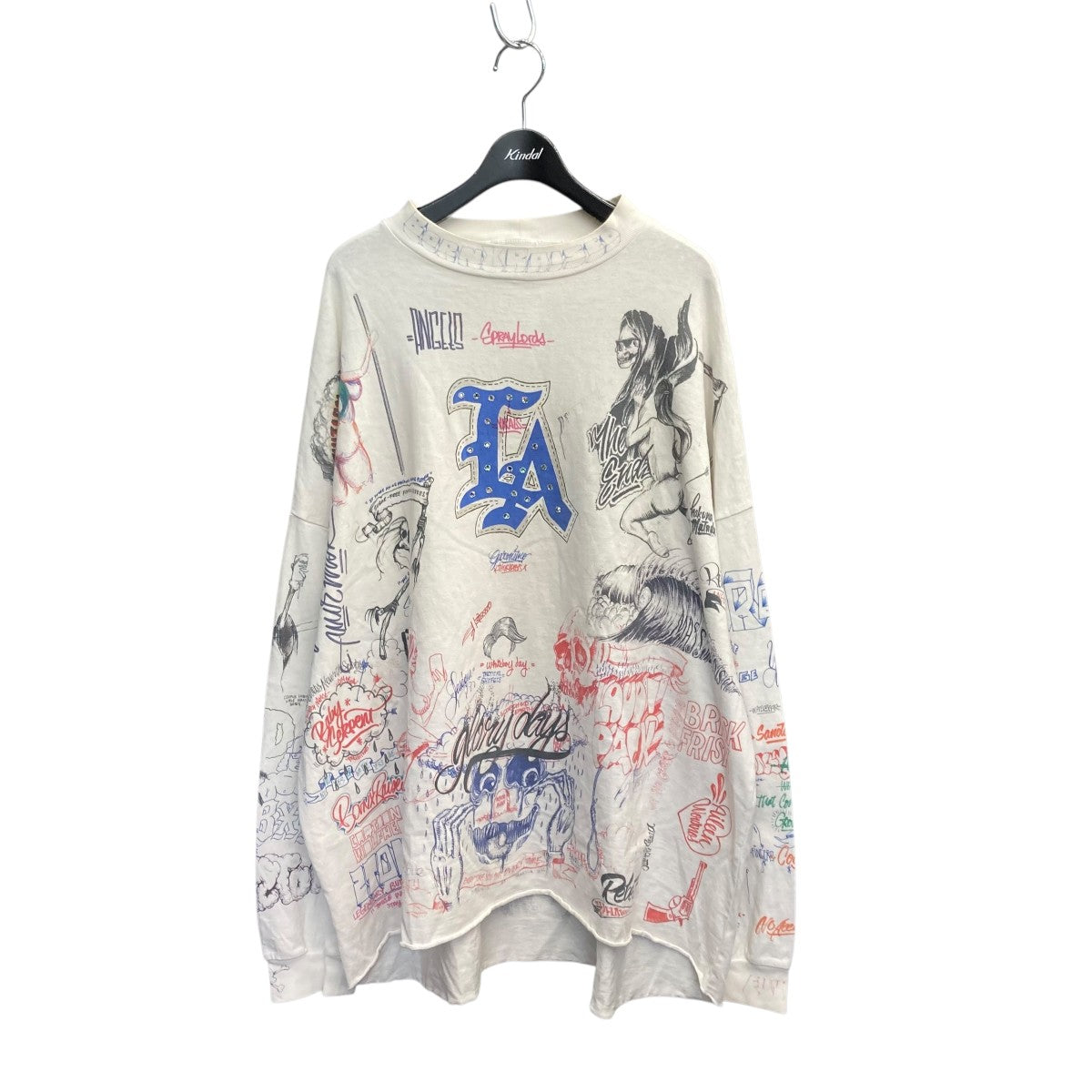 セントマイケル　24SS LS TEE M SAINT MICHAEL(セントマイケル) 24SSBR LS TEEロングスリーブ