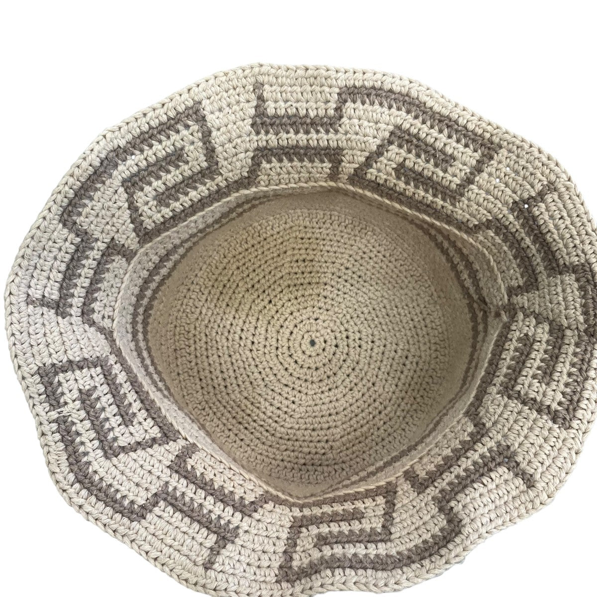 crocheted bucket hatバケットハット
