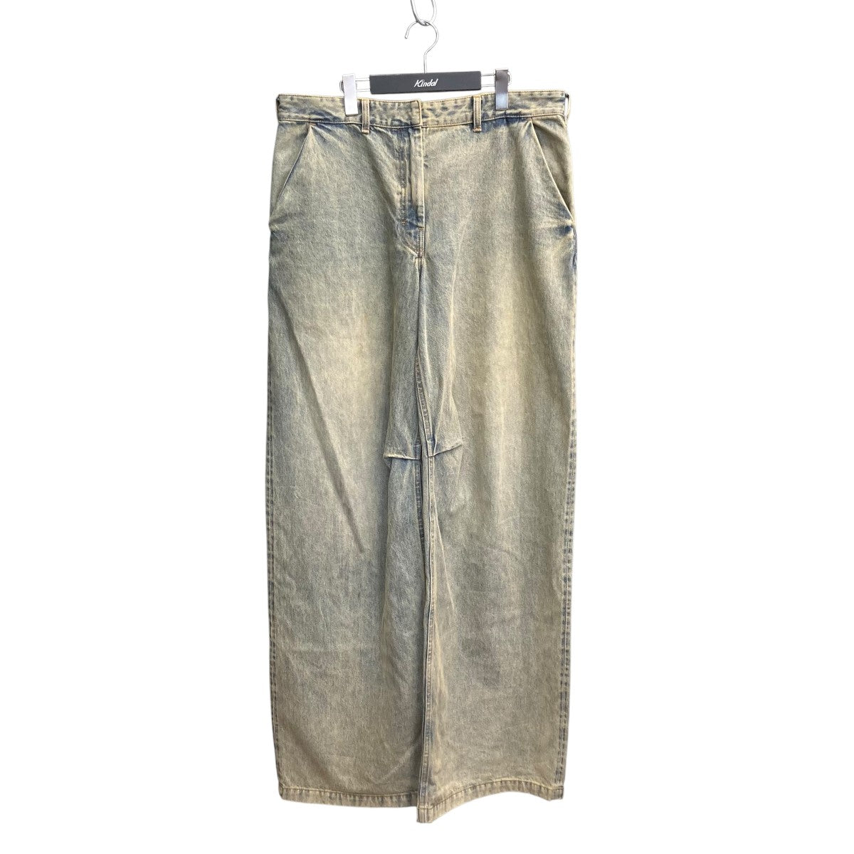 エンタイアスタジオ entire studios ES2318SW サイズ:XL ワイドレッグデニムパンツ 中古 FK04 entire studios エンタイアスタジオ ワイドデニム