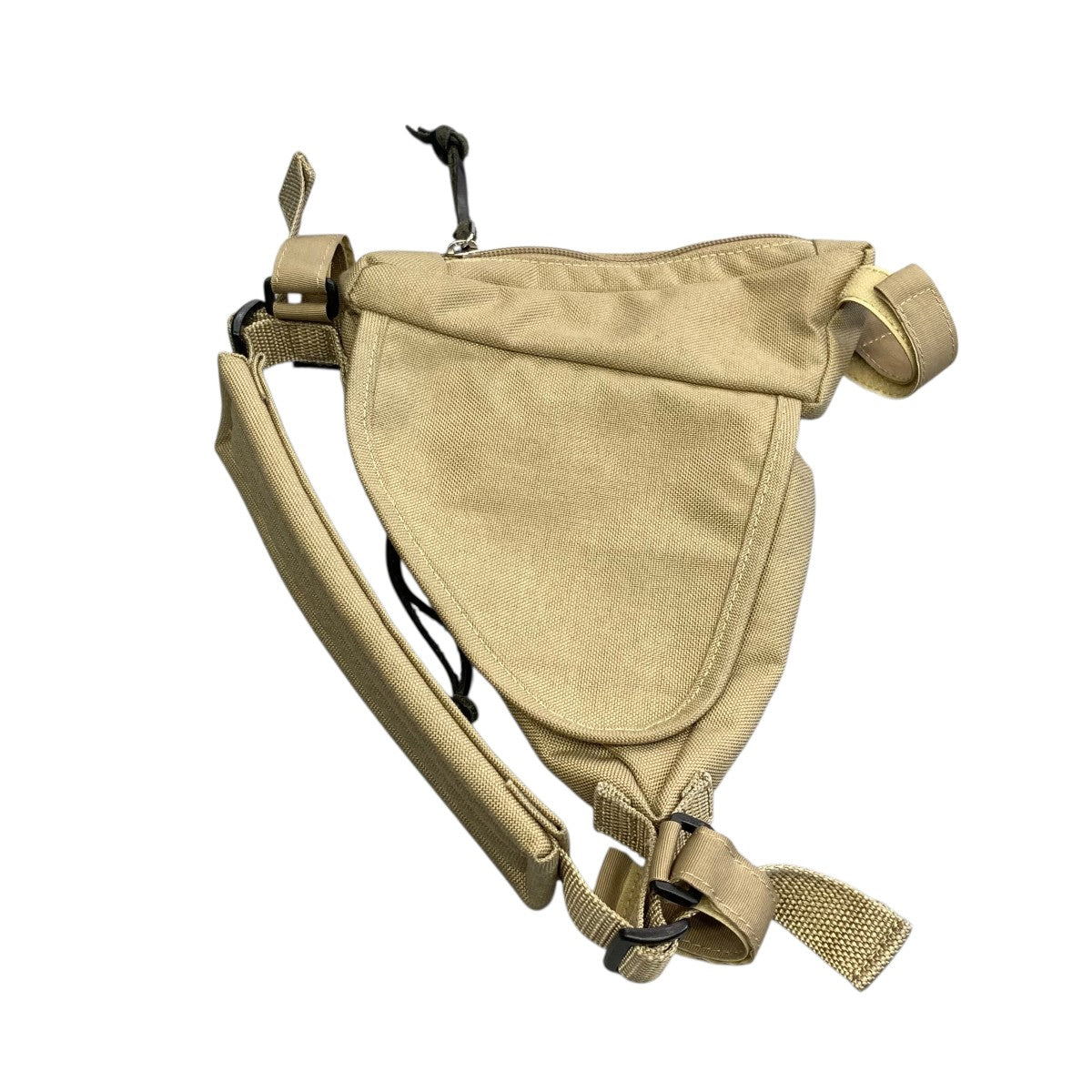 AURALEE(オーラリー) NYLON SADDLE BAGボディバッグ ベージュ｜【公式