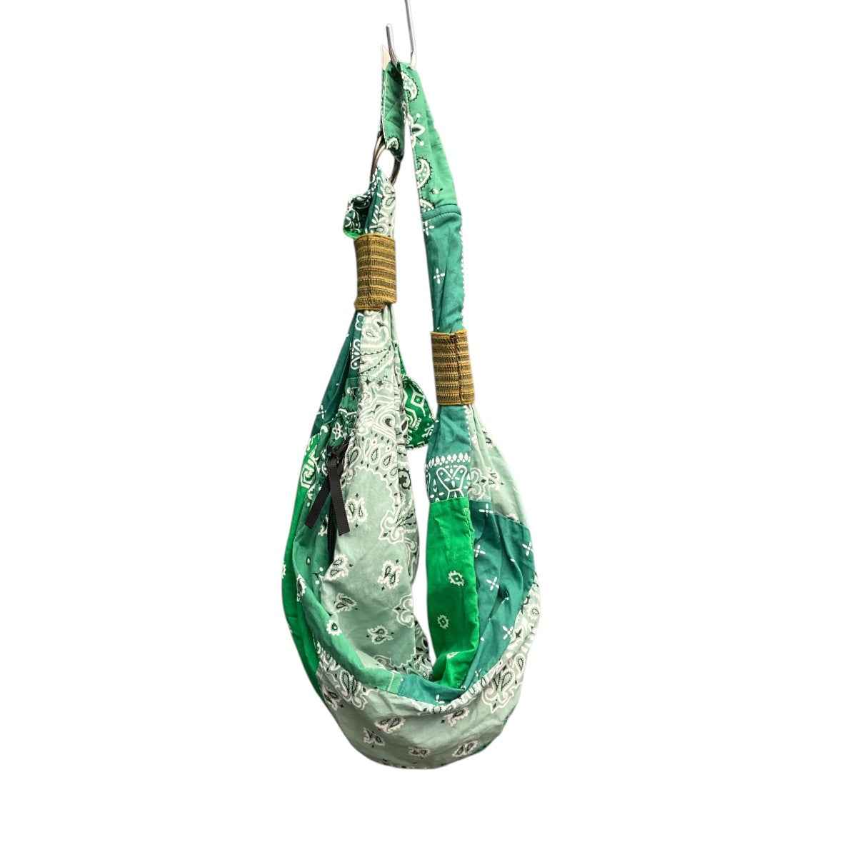 KAPITAL ギミックアートワンピース オリーブカーキ　サイズ0 ctz0385：キカ刺繍とバイカラーワンピ【AS KNOW AS olaca