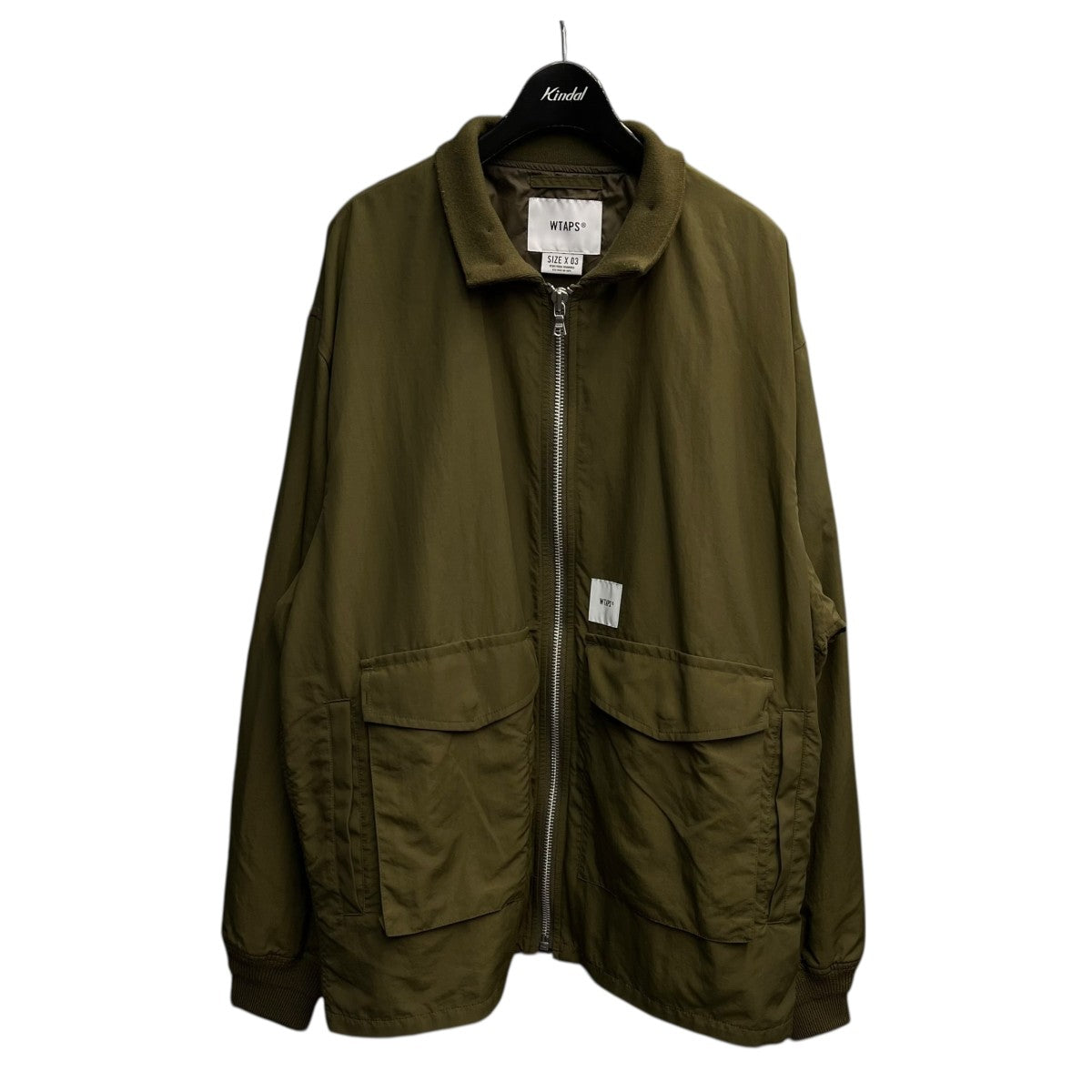 WTAPS(ダブルタップス) 24AWWFS JACKET NYLON．TUSSAHジップアップ
