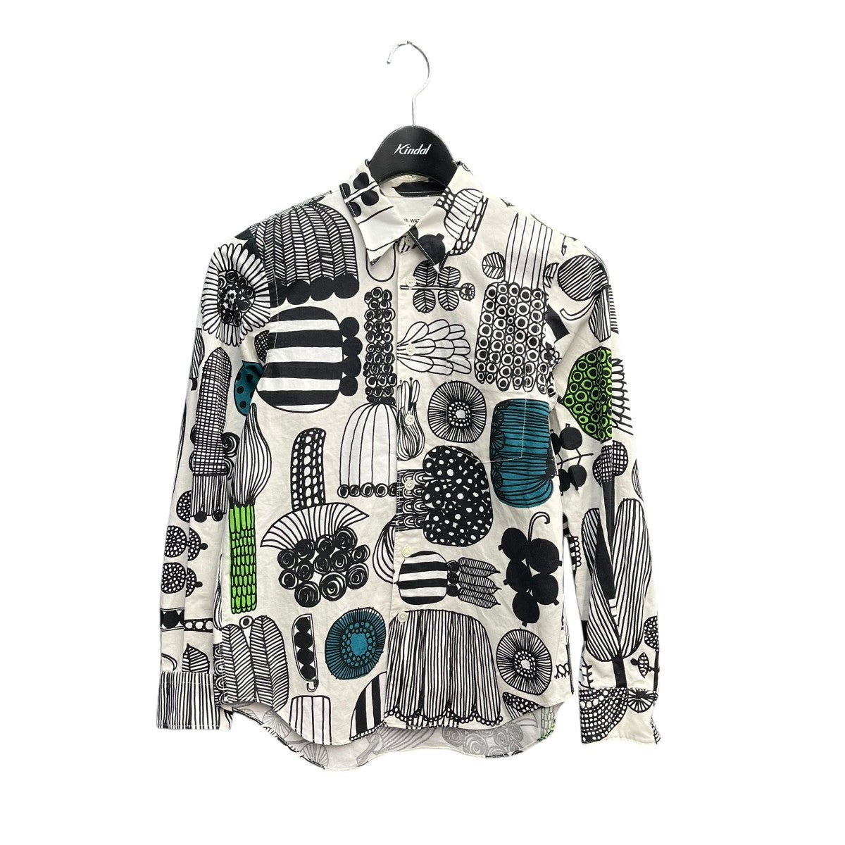 まるまる様 JUNYA WATANABE CDG×marimekko 18SSレギュラーカラーシャツJA