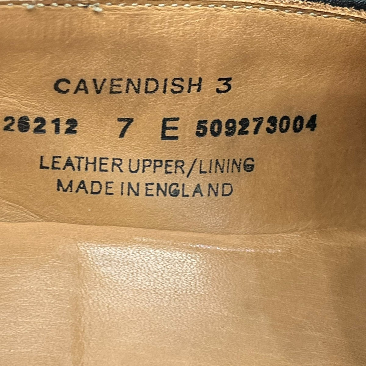 Crockett & Jones CAVENDISH 3ローファー26212 古着・中古-7枚目のアイテム画像
