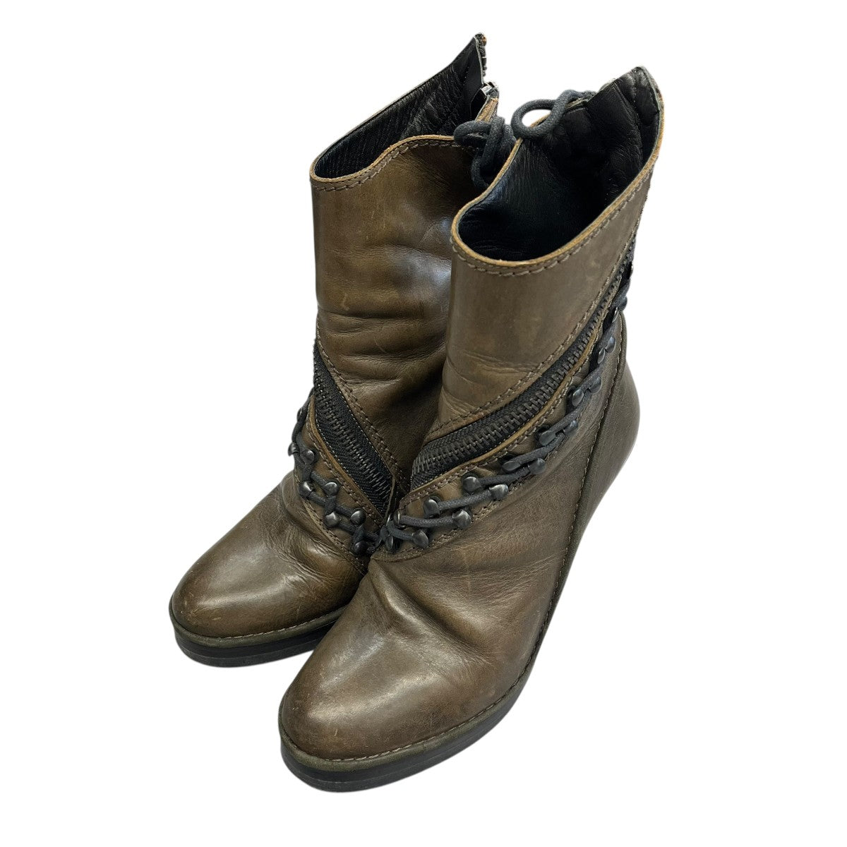 HAIDER ACKERMANN(ハイダー・アッカーマン) ブーツ ブラウン サイズ