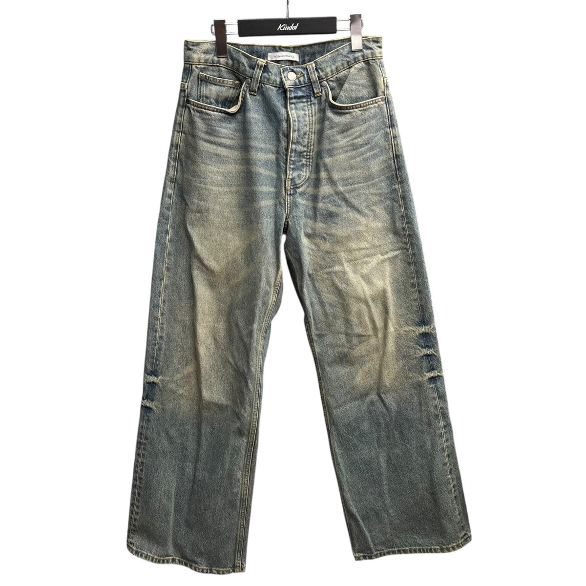NO MAINTENANCE(ノーメンテナンス) デニムパンツ インディゴ サイズ 28