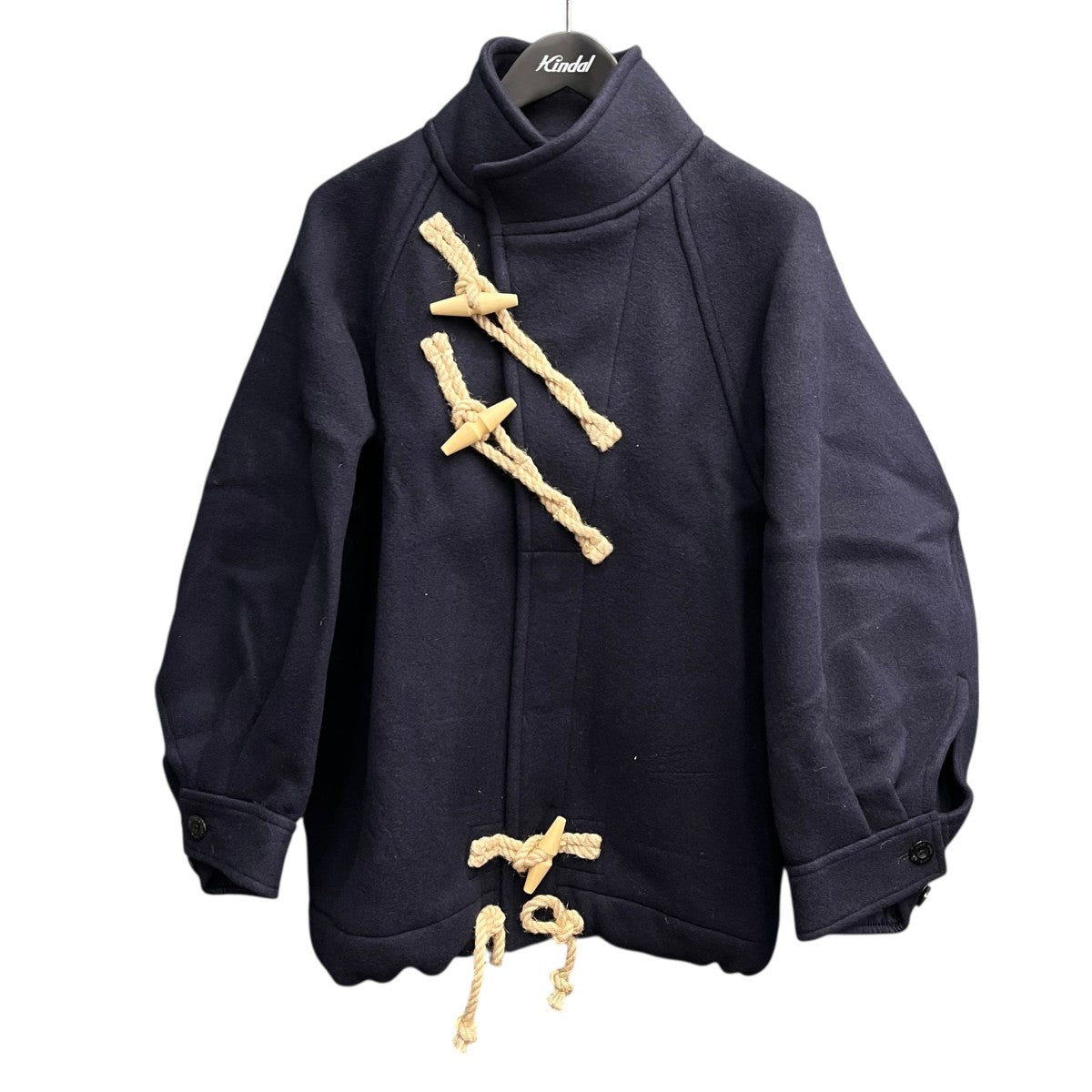 HYKE(ハイク) DOUBLE FACE DUFFEL JACKETダッフルコート222-17343 222