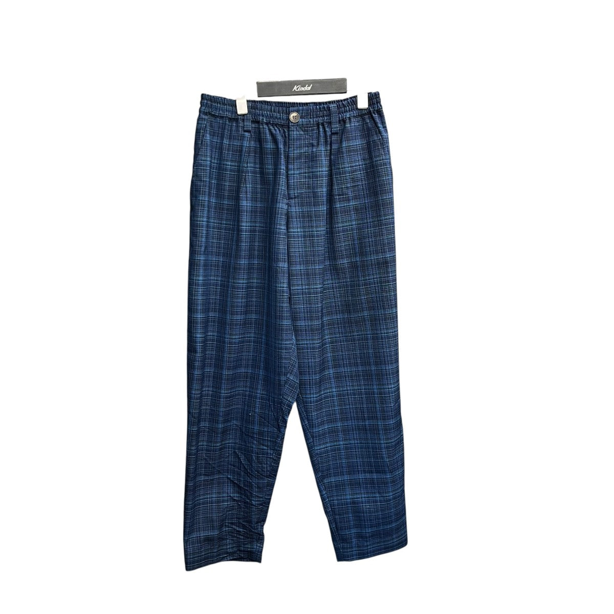 ​【12月中処分】定価33万 マルニ最高峰ロイヤル 5点セット 関東圏 MARNI(マルニ) 23SSチェックパンツPUMU0017U2 PUMU0017U2 ネイビー