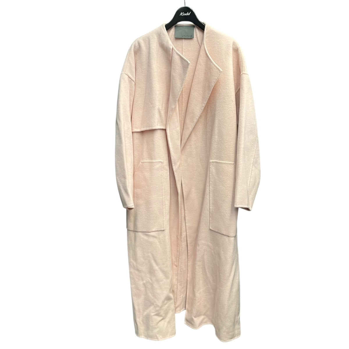 uncrave(アンクレイヴ) ノーカラーコート7016690 7016690 ピンク