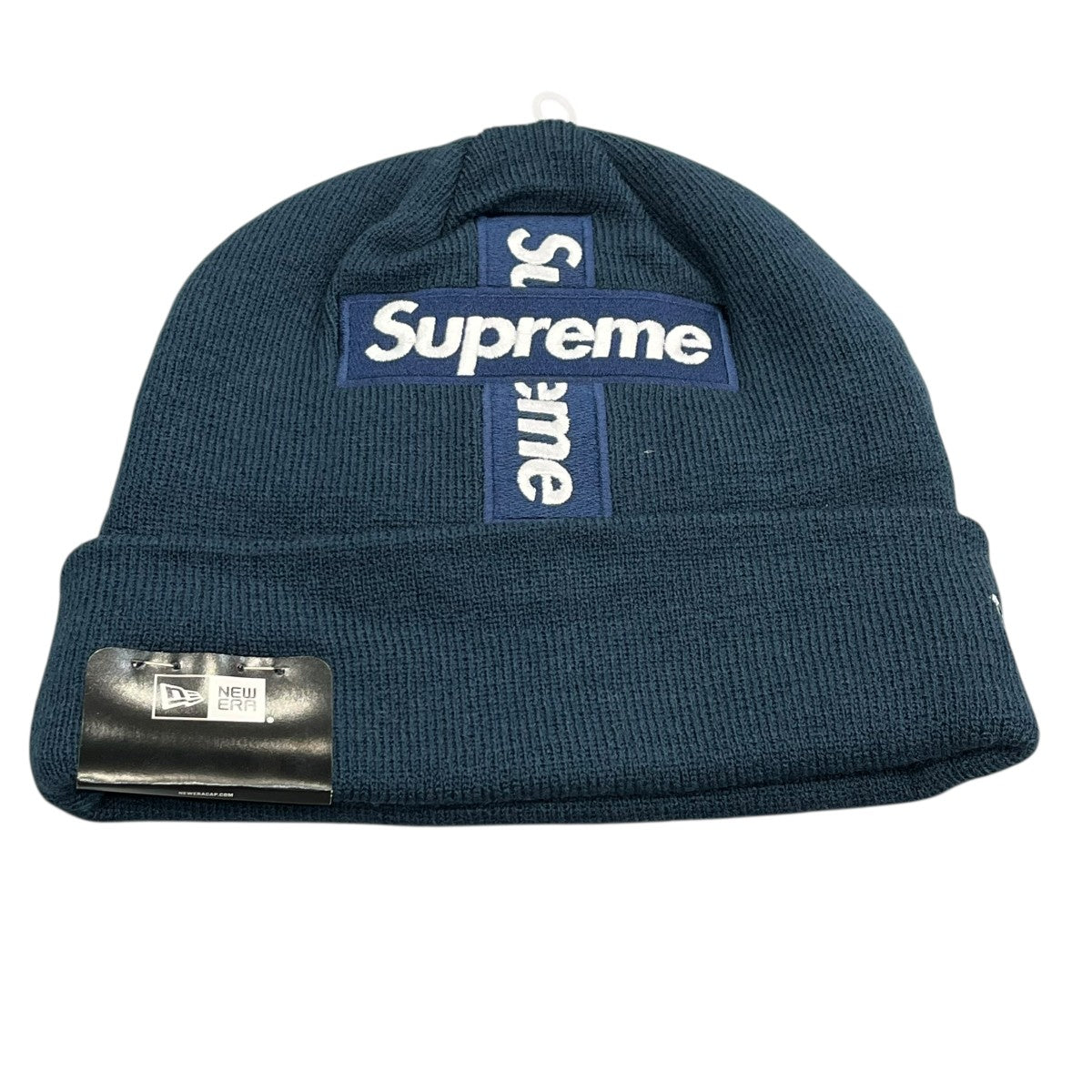 Supreme(シュプリーム) 20AWCROSS BOX LOGO BEANIEニット帽 ネイビー