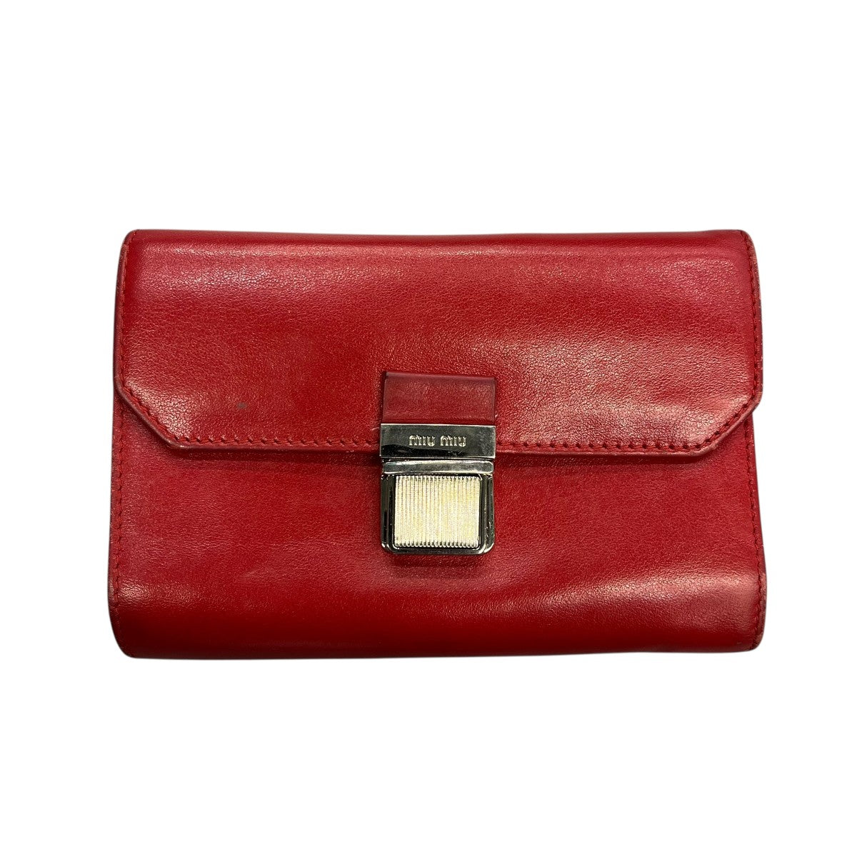 MIU MIU(ミュウミュウ) 財布198 A 198 A レッド｜【公式】カインドオル