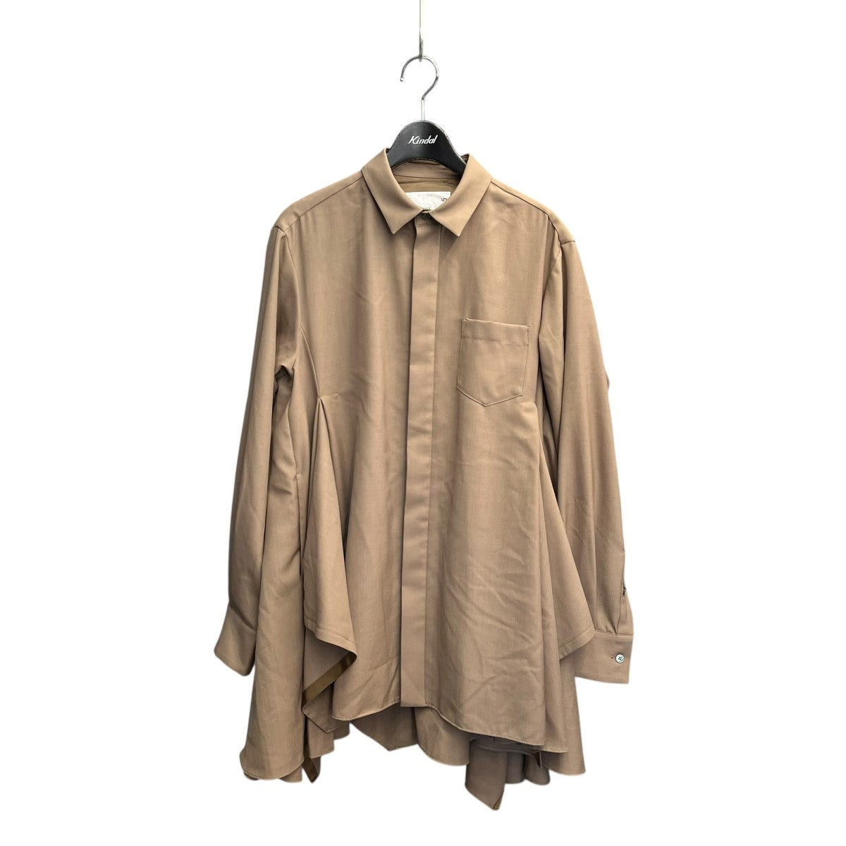 sacai(サカイ) Suiting Dressフレアシルエットシャツ24 07505 24 07505