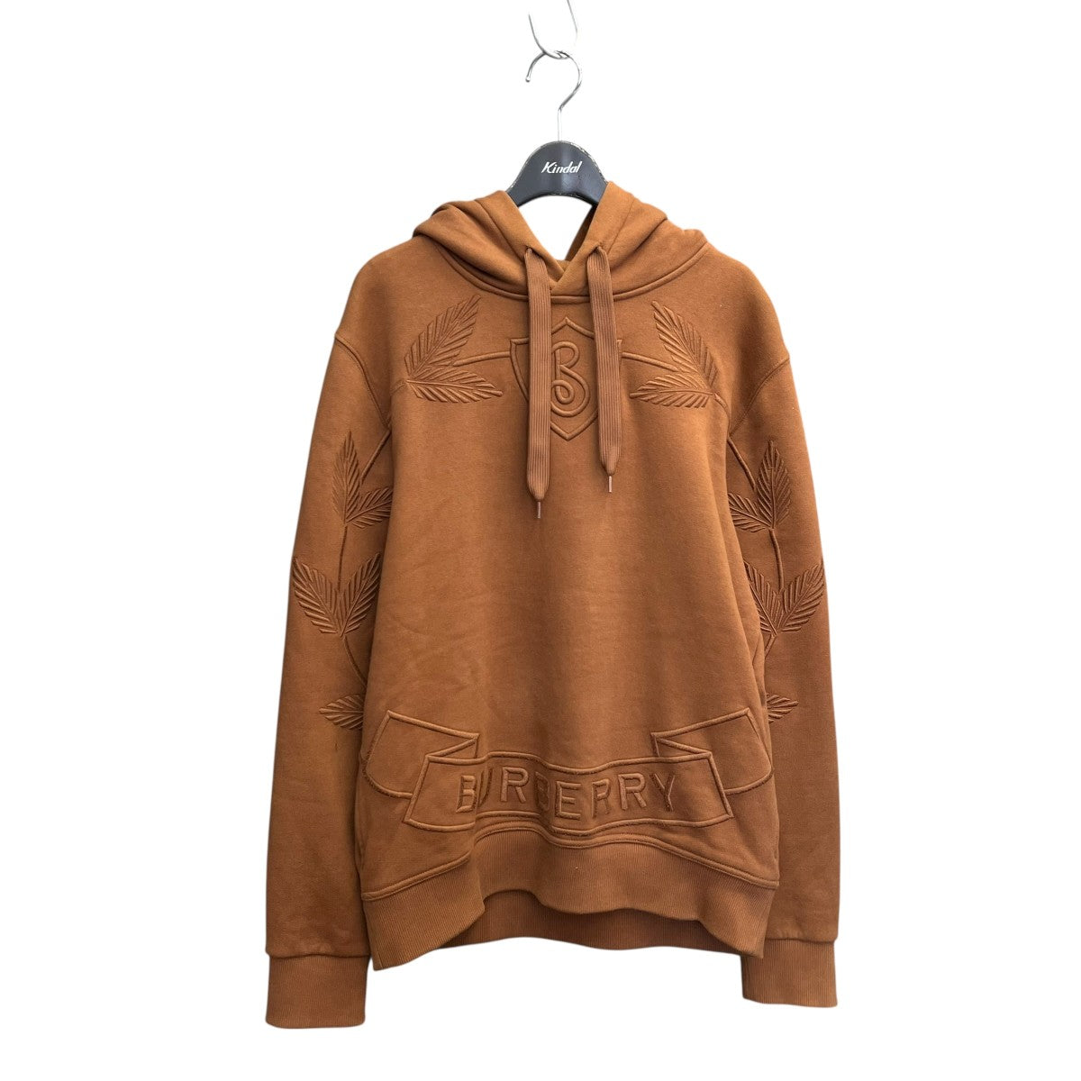 Burberry ブラウンパーカー Burberry Black Label Zip Hoodie Parka Logo Check Dark Brown woman