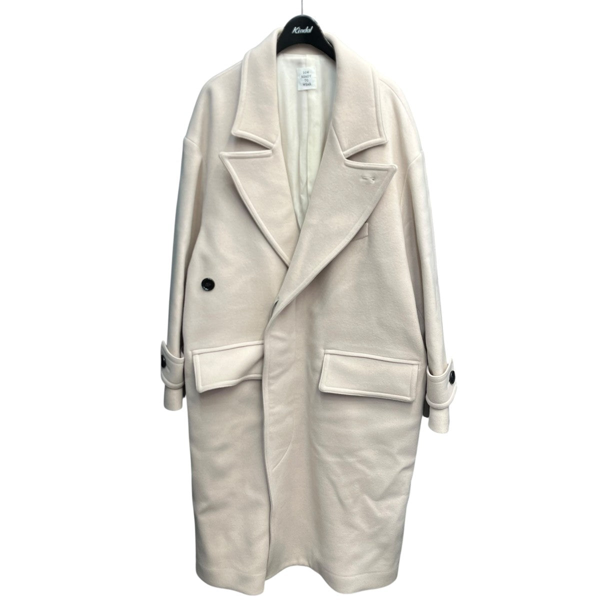Deep breasted Wool Coatチェスターコート1233-90-002