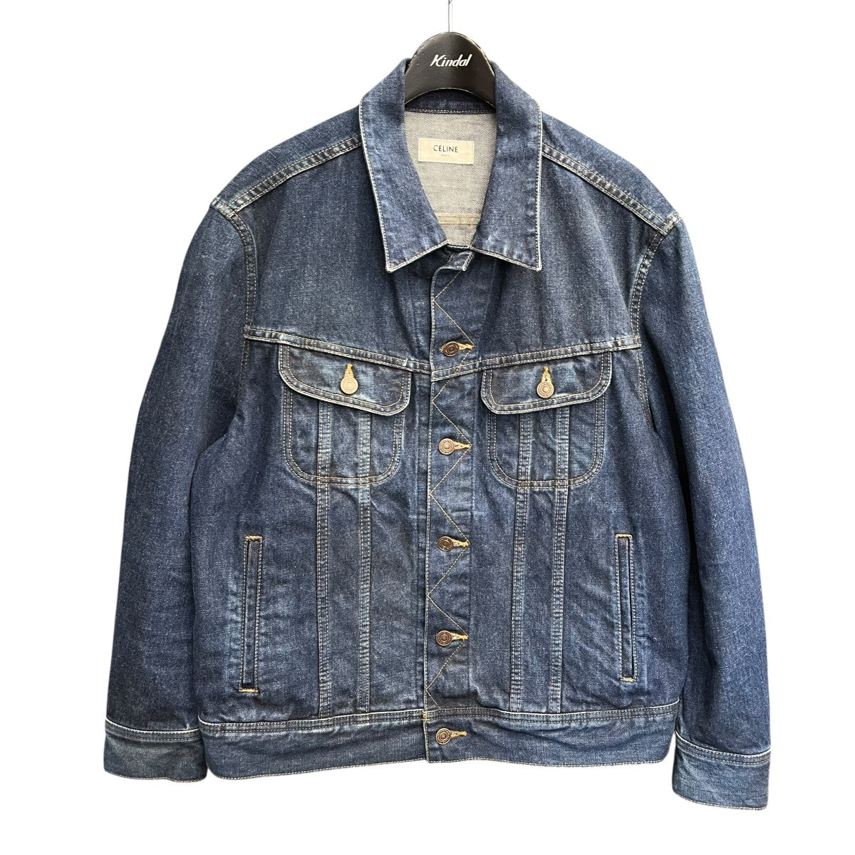 CELINE(セリーヌ) デニムジャケットRV0DX789D RV0DX789D インディゴ 