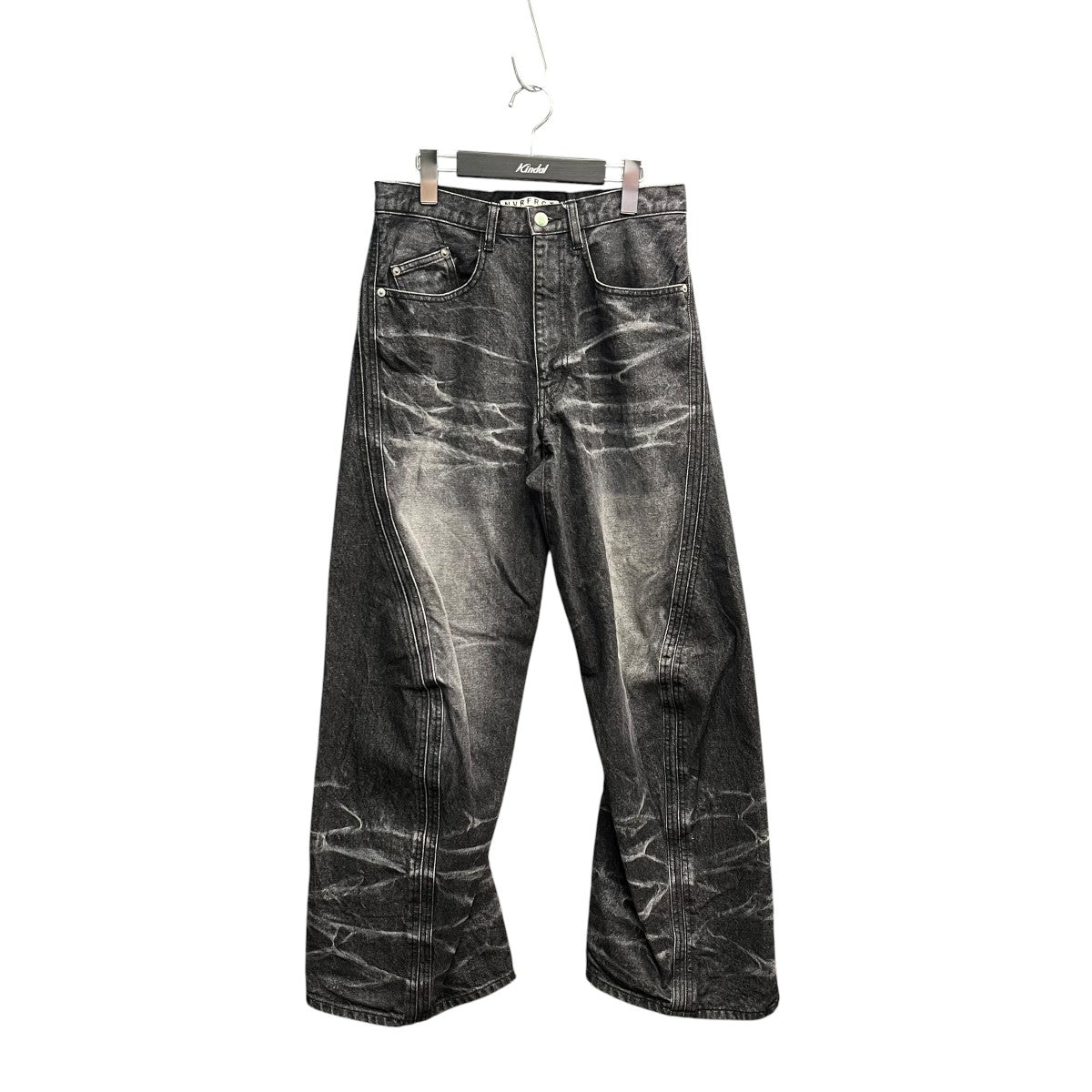 NVRFRGT(ネバーフォーゲット) STUDIOUS別注 3D TWISTED WIDE LEG JEANS