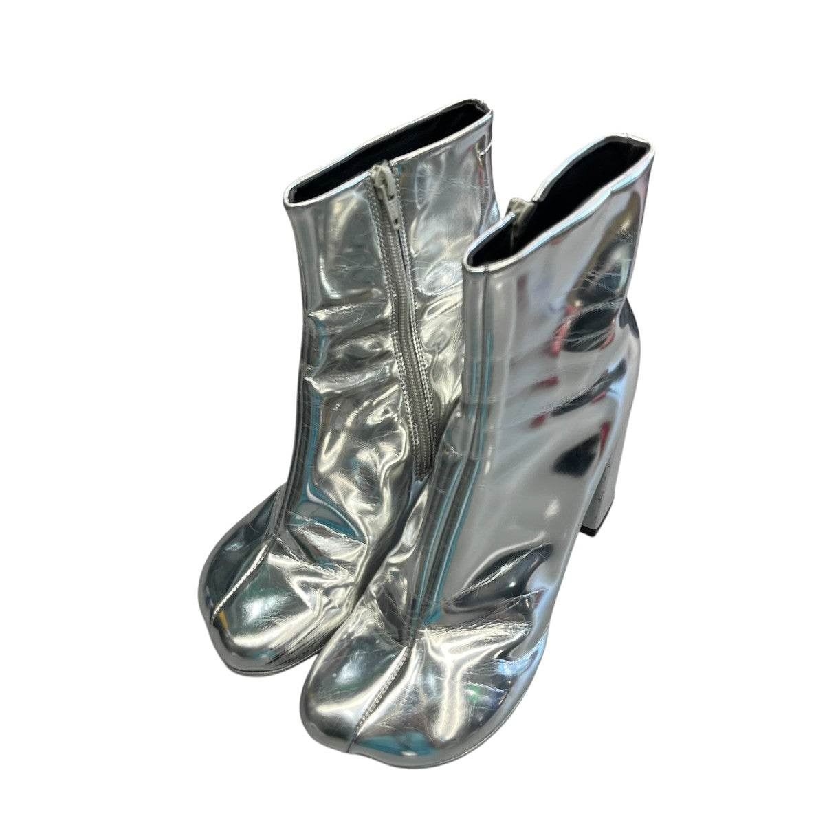 MM6 Maison Margiela(マルタンマルジェラ) ショートブーツ シルバー
