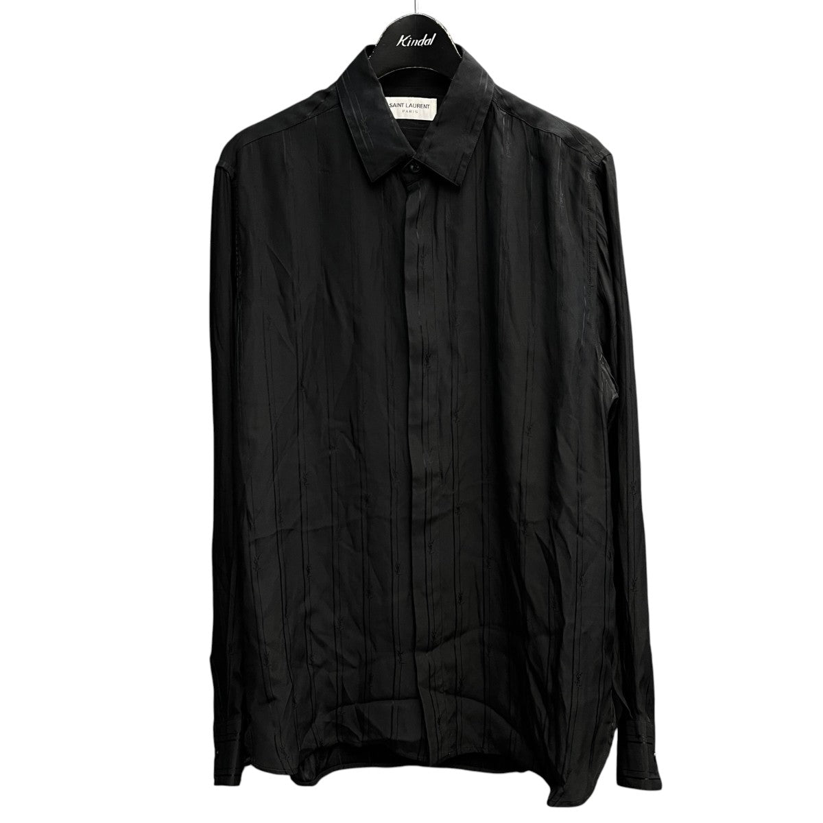 Saint Laurent Paris(サンローランパリ) ロゴシルクシャツ646850 