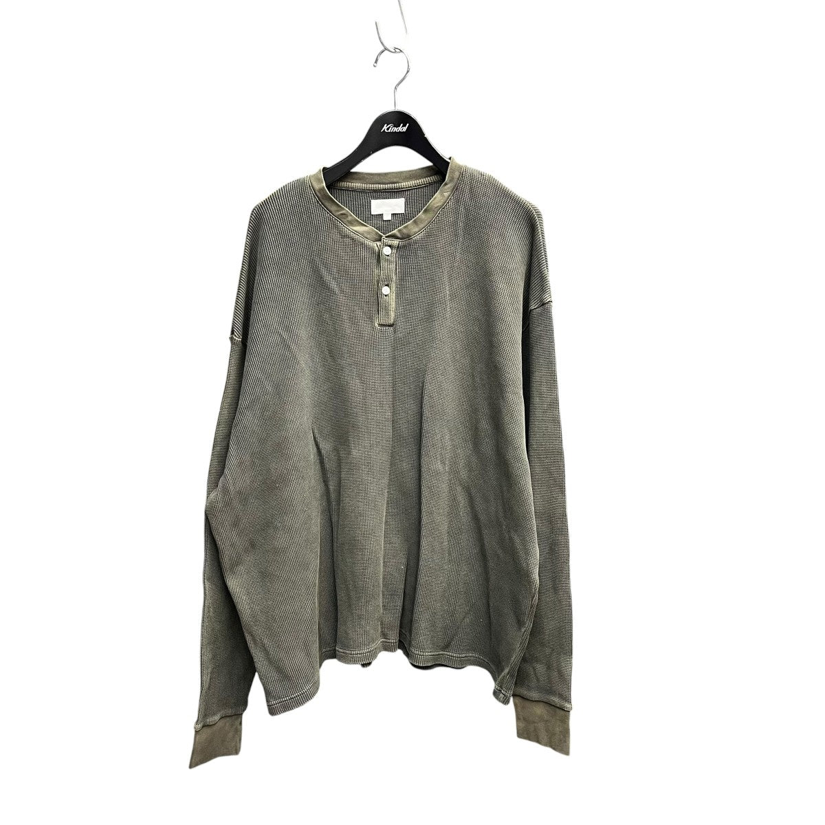 KANEMASA PHIL．(カネマサフィル) 18G Garment Dye Waffleサーマル