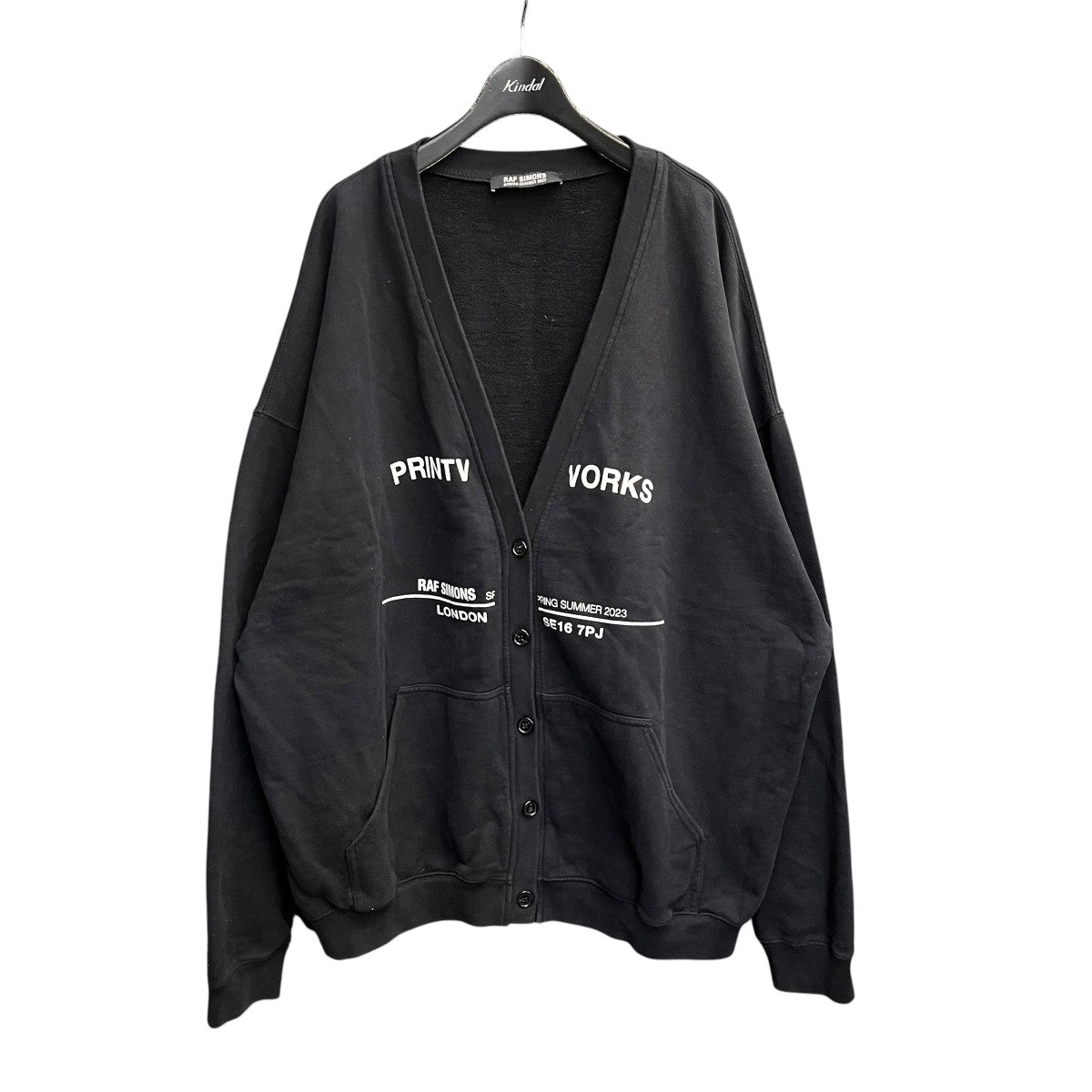 希少◆RAF SIMONS◆ラフ・シモンズ◆メンズカーディガン◆ サイズＭ RAF SIMONS(ラフシモンズ) 23SSTour cardiganカーディガン231-183 231