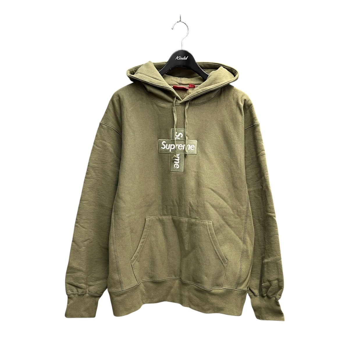 Cross Box Logo Hooded Sweatshirtプルオーバーパーカー