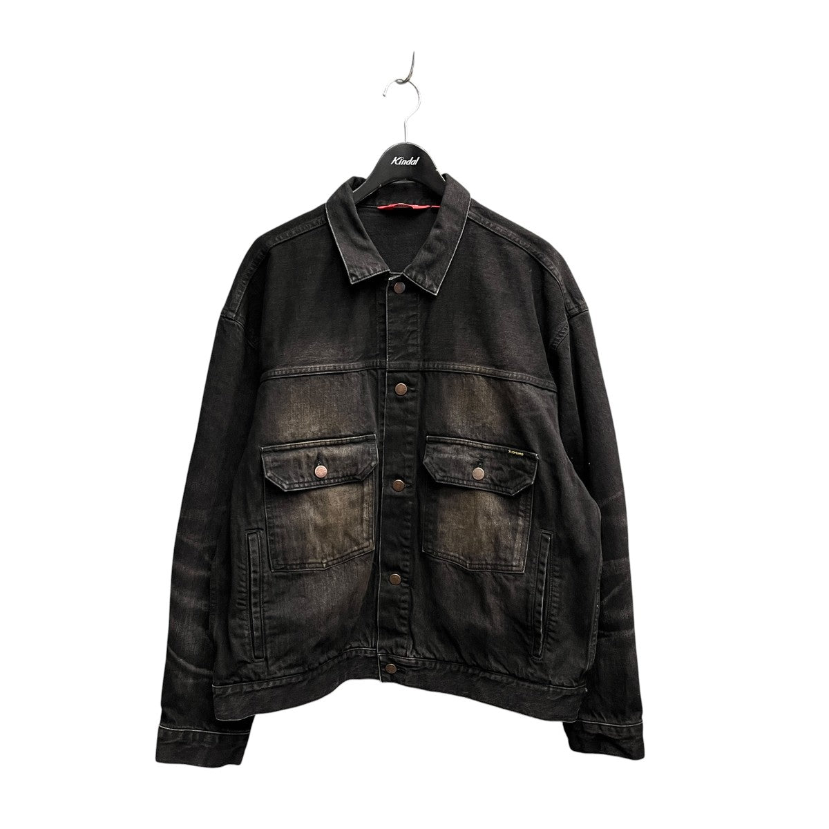 Distressed Selvedge Trucker Jacketデニムジャケット