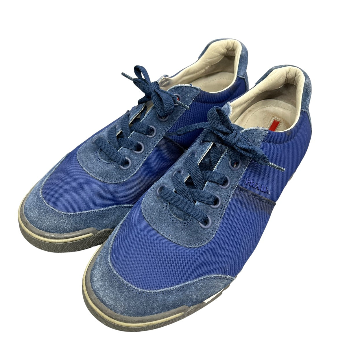 PRADA SPORTS(プラダスポーツ) スニーカー2834 2834 ブルー サイズ 7 