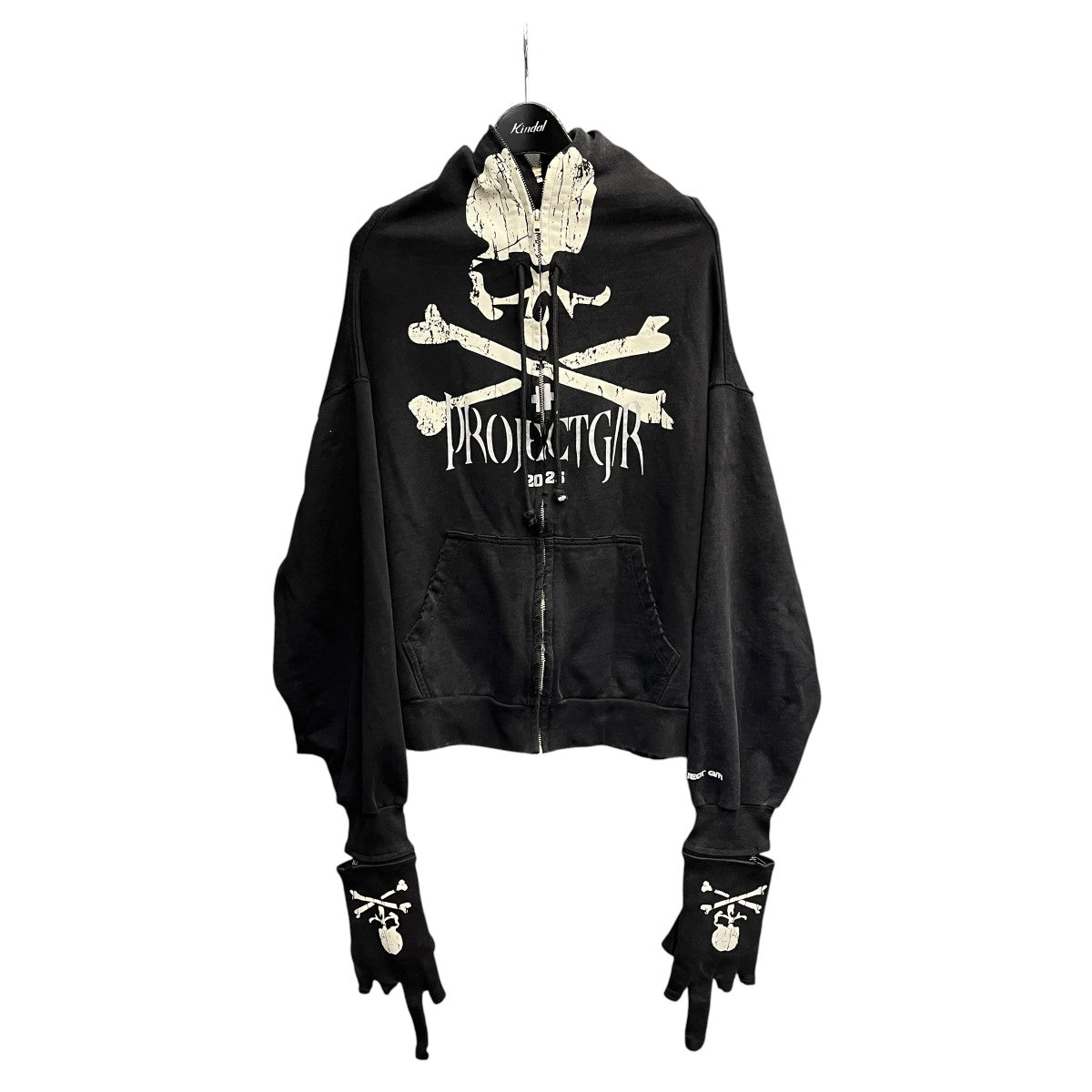 ZYGON HOODED ZIP-UPジップパーカー