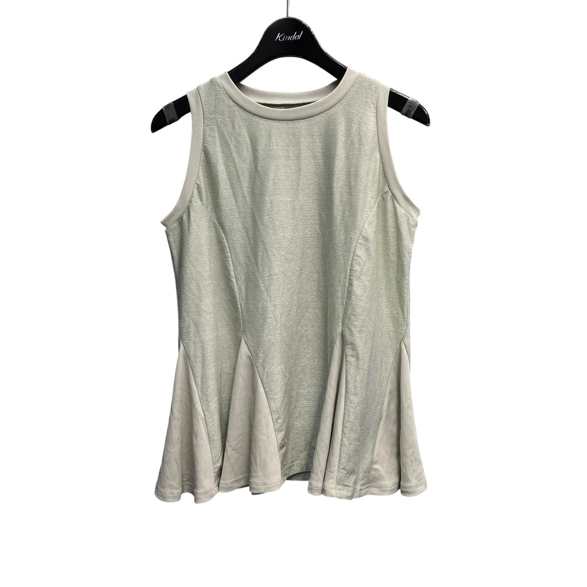 Glow Peplum TopノースリーブカットソーEL-TP007-25-01