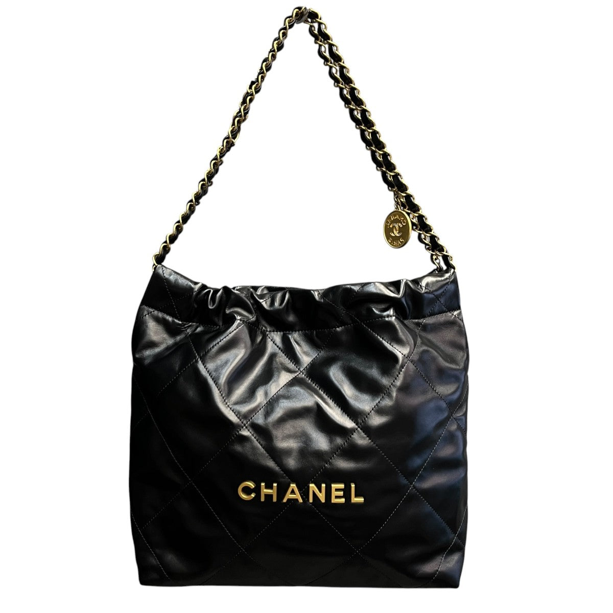CHANEL 22 スモール ハンドバッグチェーンショルダーバッグ