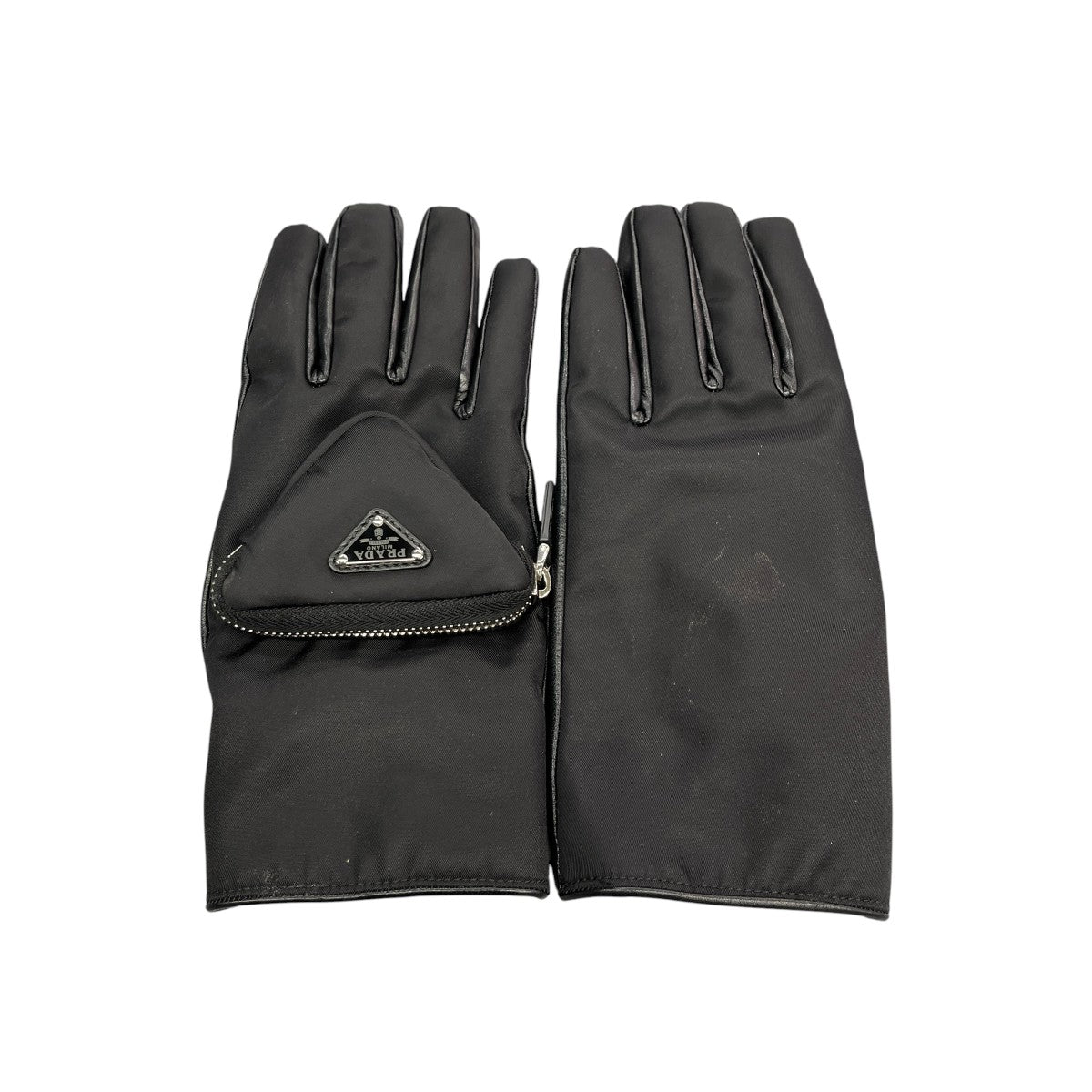 プラダ PRADA 2GG137 2DW1 GLOVE PRADA(プラダ) Re-Nylon and Napa Leather Glovesグローブ2GG137 2DW1