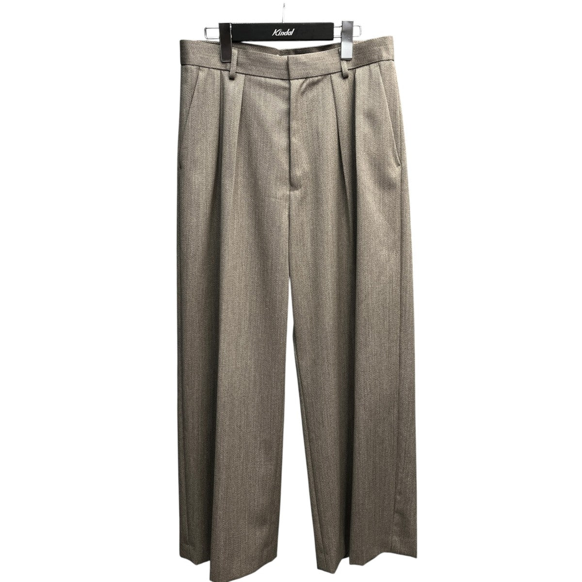 Wool Twill Wide Trousersウールワイドスラックス