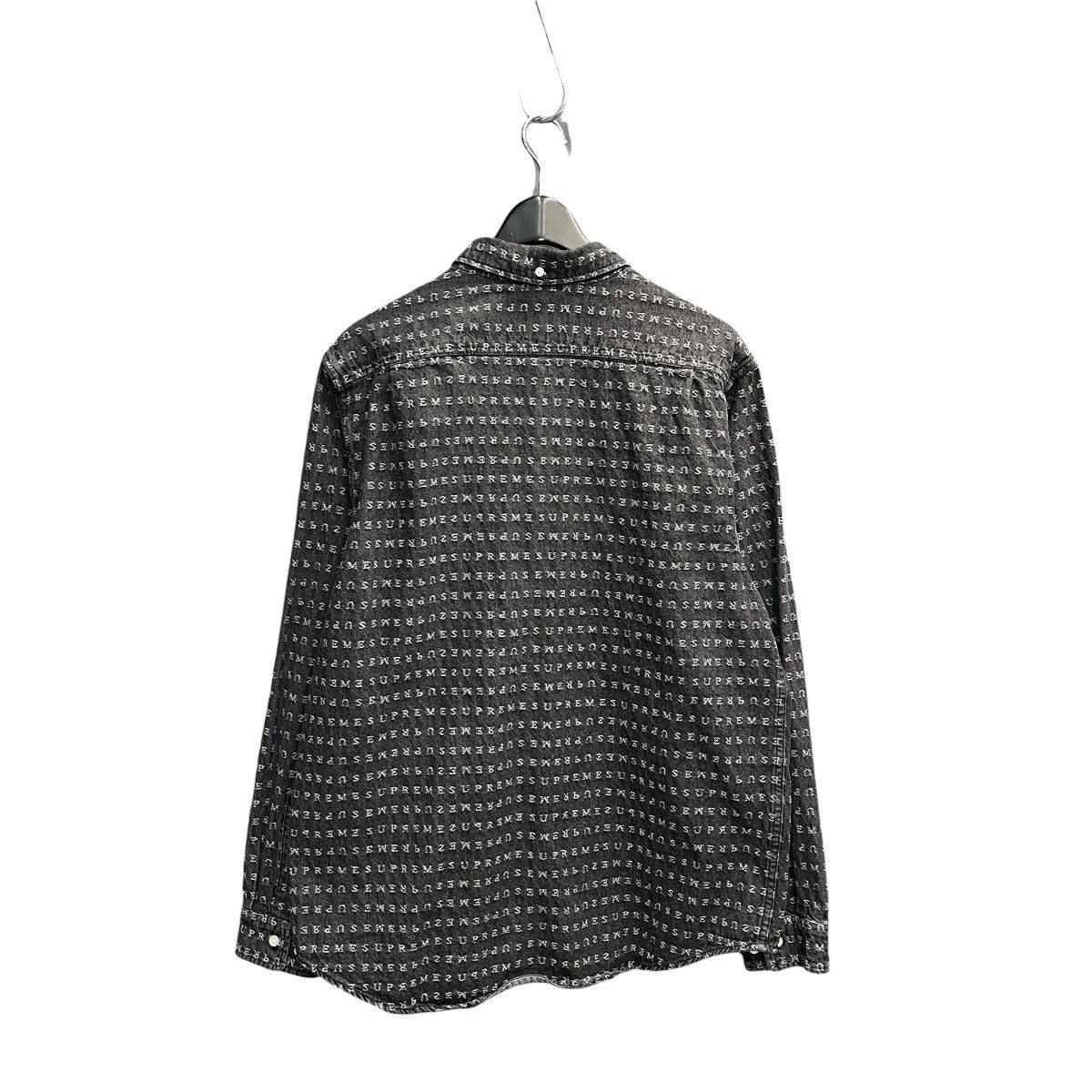 Warp Jacquard Logos Denim Shirtデニムシャツ