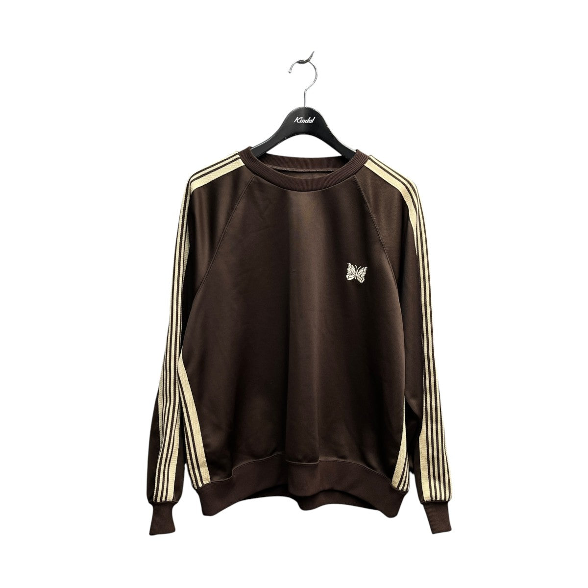 Needles×Beaver 別注Track Crew Neck Shirt - Poly Smoothスウェット