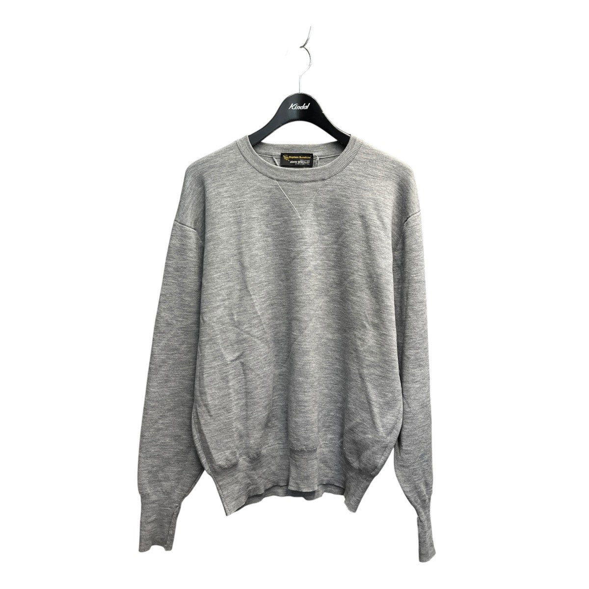 KAPTAIN SUNSHINE×JOHN SMEDLEY 長袖ニット グレー サイズ M｜【公式