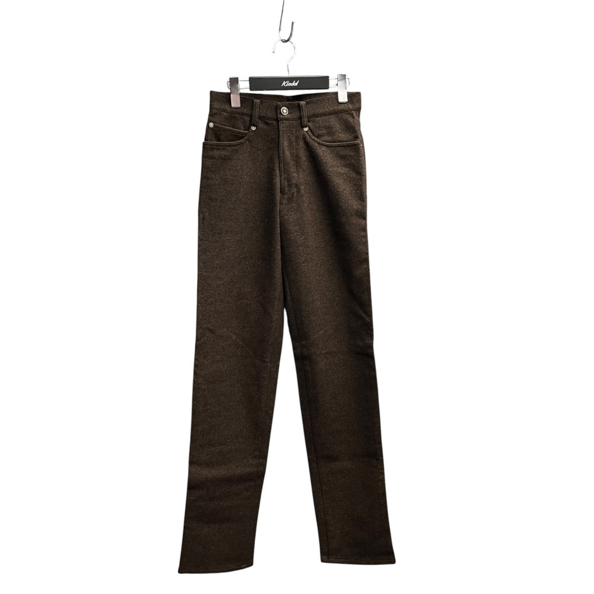 エルメスジャンポール・ゴルチエダークブラウンウールスラックス Jean Paul GAULTIER HOMME(ジャンポールゴルチェオム) ウールパンツKW