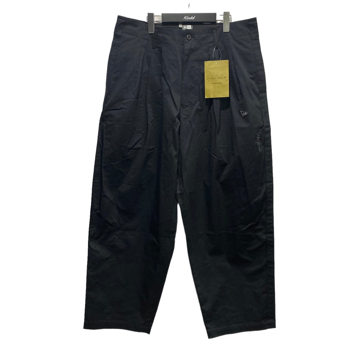 YOHJI YAMAMOTO pour homme×NEW ERA STRETCH NE Side Tape Pants 