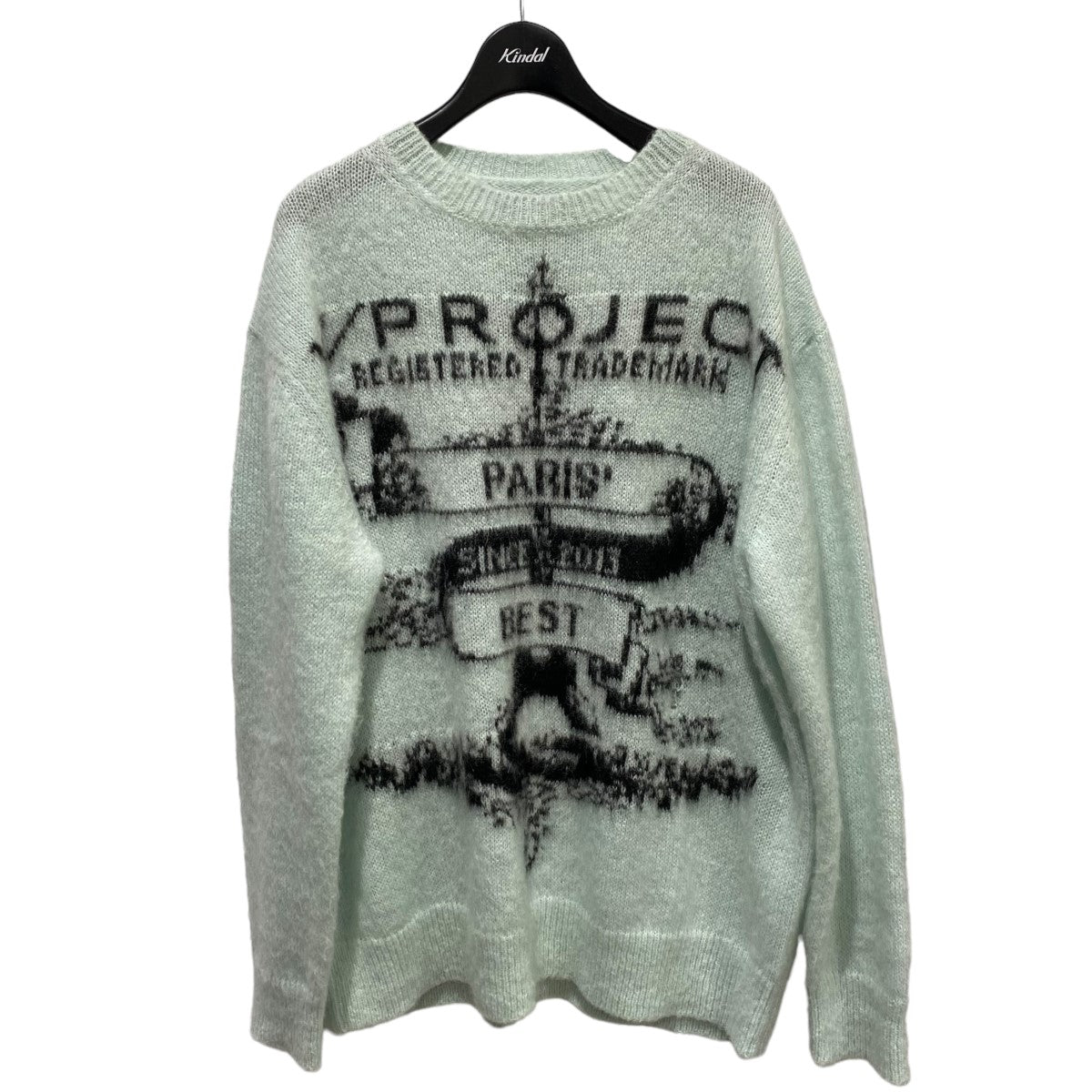 Y PROJECT(ワイプロジェクト) Paris Best Jacquard Sweater モヘア混 
