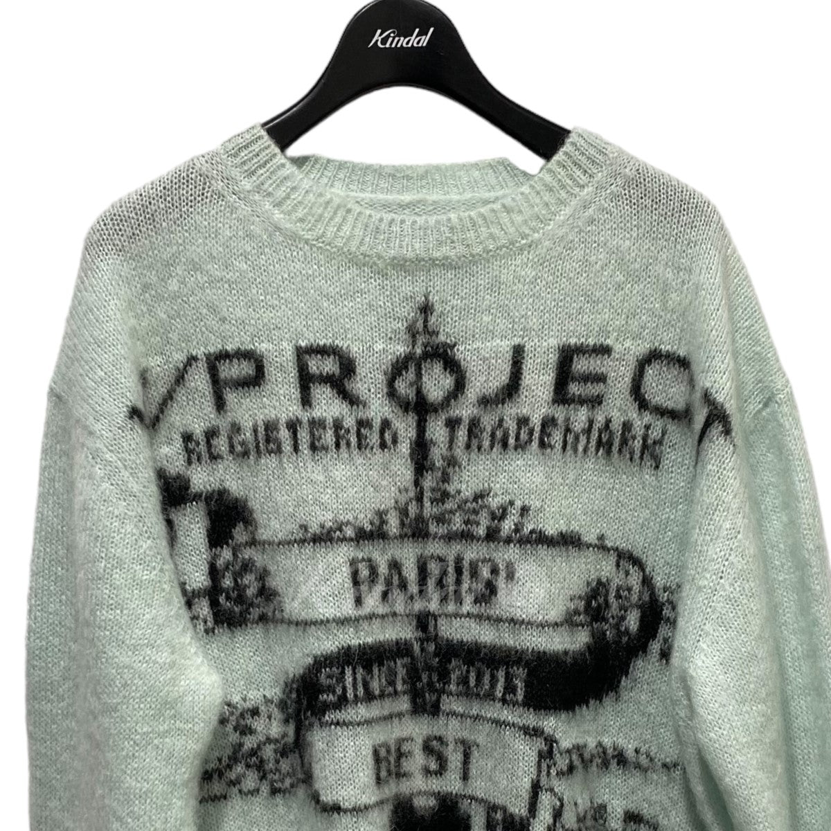 Paris Best Jacquard Sweater モヘア混セーター